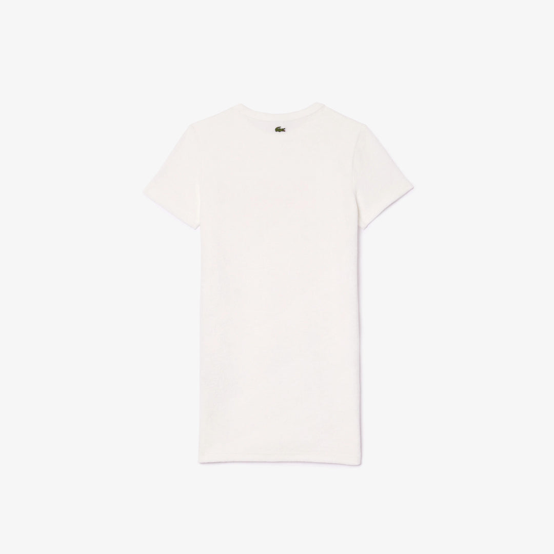 Lacoste Kids' Cotton Terry Logo T-Shirt Dress