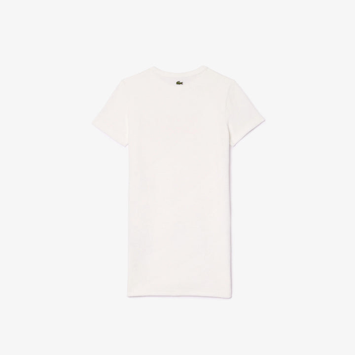 Lacoste Kids' Cotton Terry Logo T-Shirt Dress