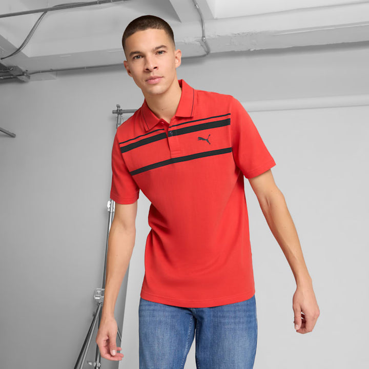 PUMA Elevated Essentials Men's Polo Shirt