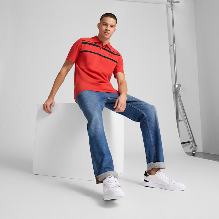 PUMA Elevated Essentials Men's Polo Shirt