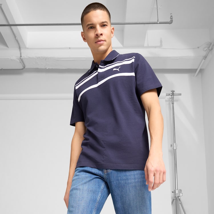 PUMA Elevated Essentials Men's Polo Shirt