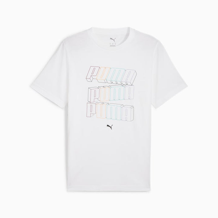 PUMA ESS Stacked Logo Men's Tee