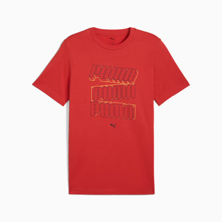 PUMA ESS Stacked Logo Men's Tee