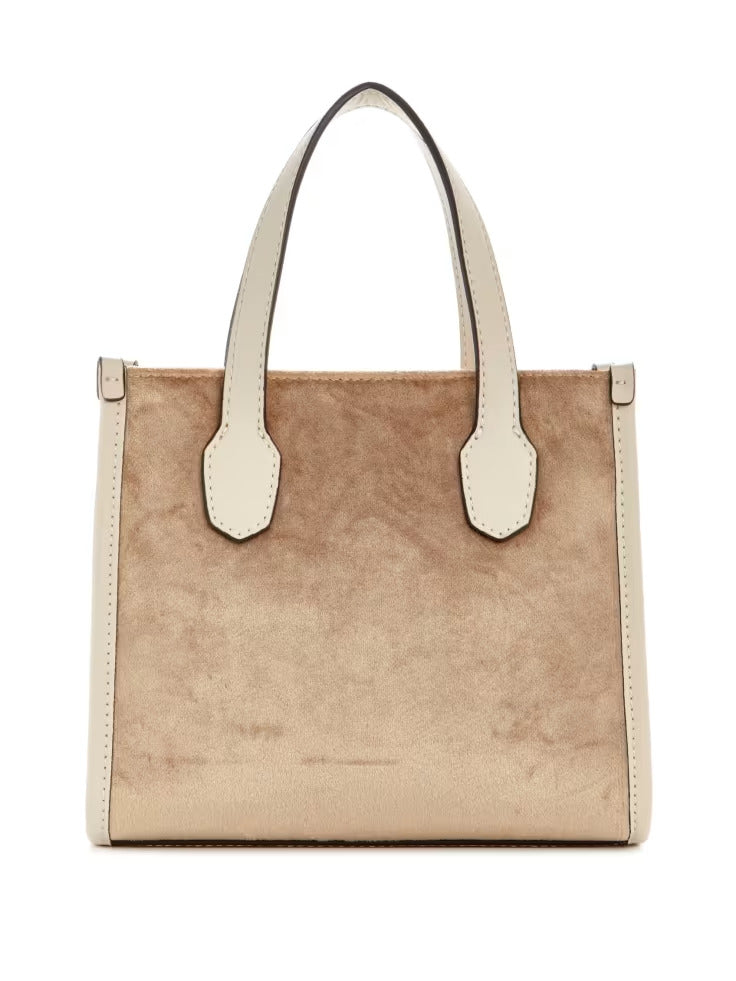 Guess Silvana Velvet Mini Tote