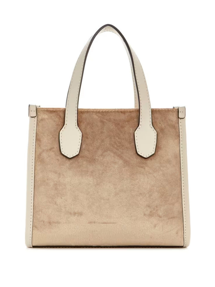 Guess Silvana Velvet Mini Tote