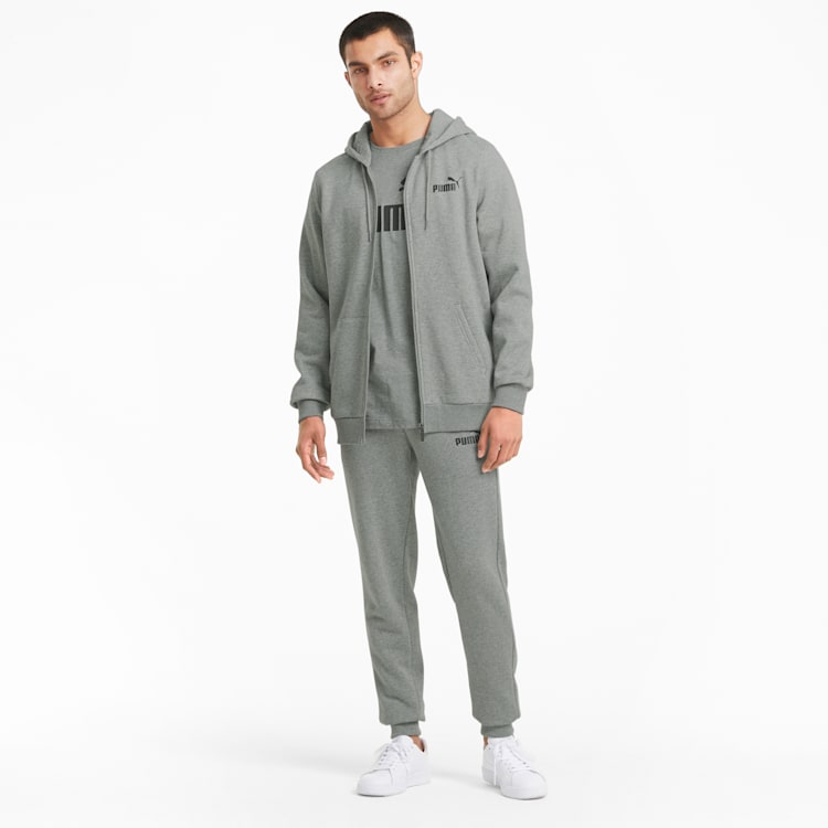 PUMA Essentials Logo Men's Zip-Up Hoodie