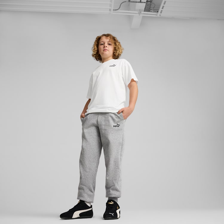 PUMA Essentials No. 1 Logo Big Kids' Fleece Sweatpants