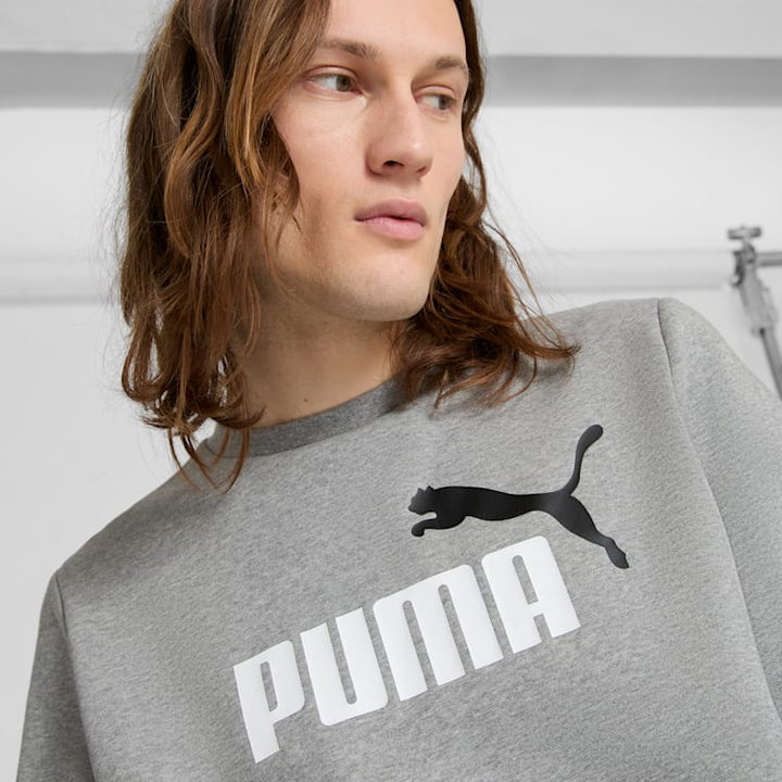 PUMA Essentials No. 1 Logo Men's Crew Neck Fleece Sweater