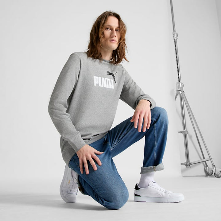 PUMA Essentials No. 1 Logo Men's Crew Neck Fleece Sweater