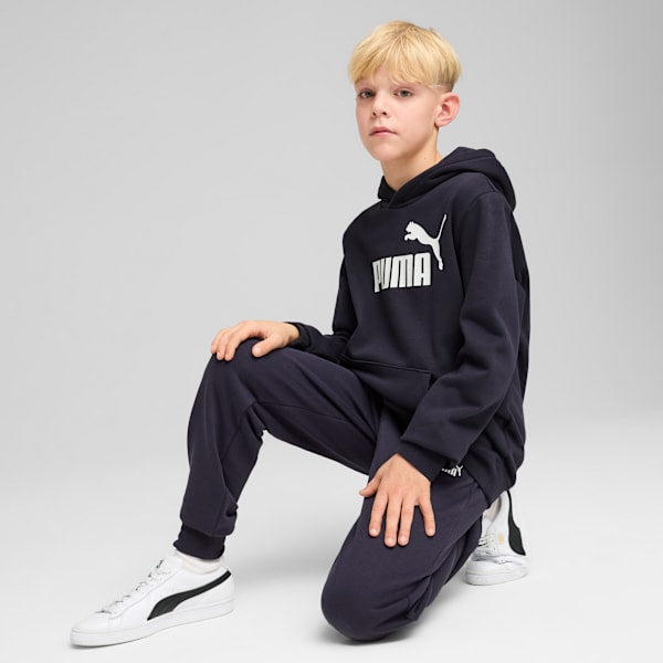 PUMA Essentials No. 1 Logo Big Kids' Fleece Hoodie