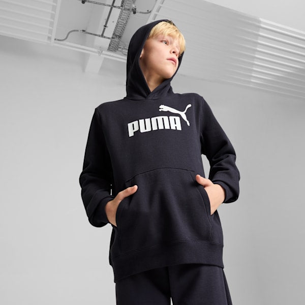 PUMA Essentials No. 1 Logo Big Kids' Fleece Hoodie