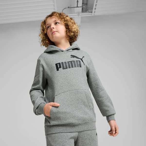 PUMA Essentials No. 1 Logo Big Kids' Fleece Hoodie