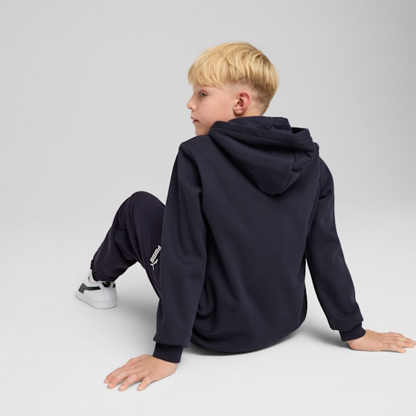 PUMA Essentials No. 1 Logo Big Kids' Fleece Hoodie