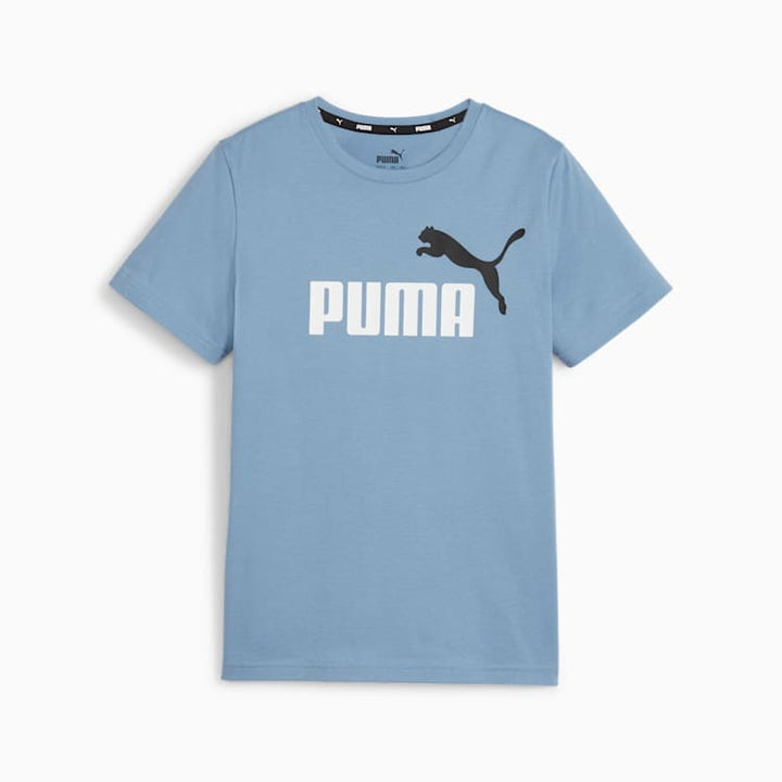 PUMA Essentials+ Two-Tone Logo Big Kids' Tee
