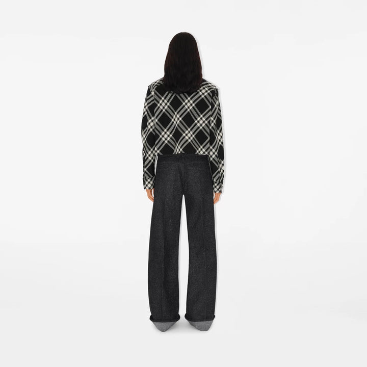 Burberry Cropped Cotton Shirt