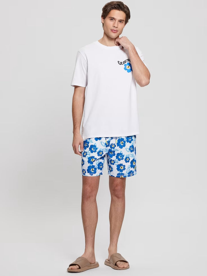 Guess Eco Hibiscus Swim Trunks