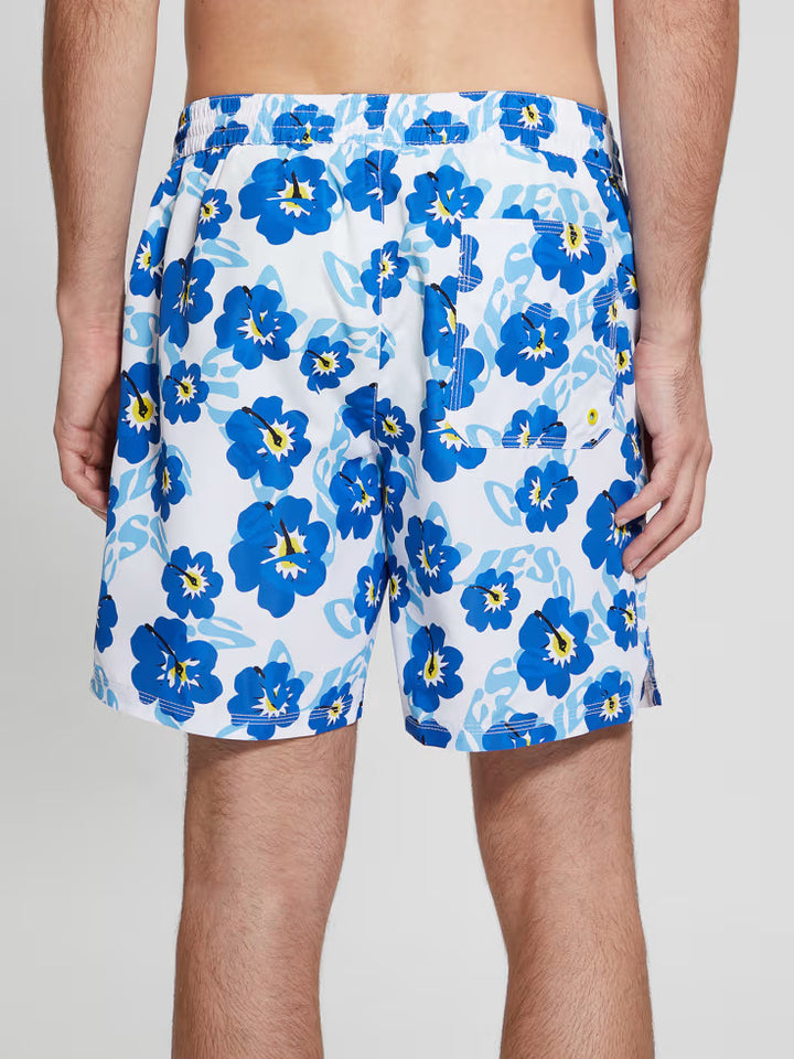 Guess Eco Hibiscus Swim Trunks