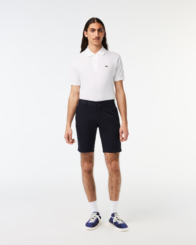 Lacoste Men's Slim Fit Stretch Cotton Shorts