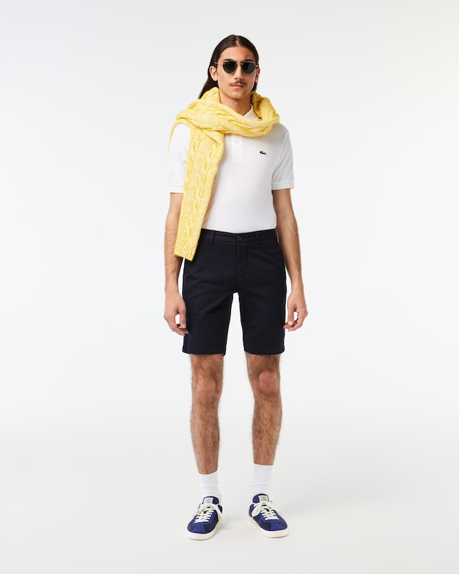 Lacoste Men's Slim Fit Stretch Cotton Shorts