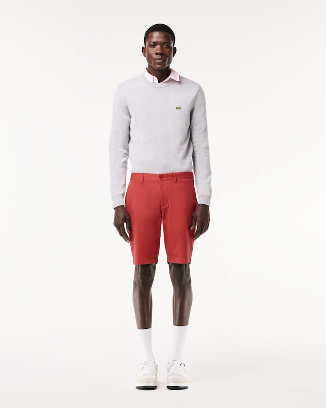 Lacoste Men's Slim Fit Stretch Cotton Shorts