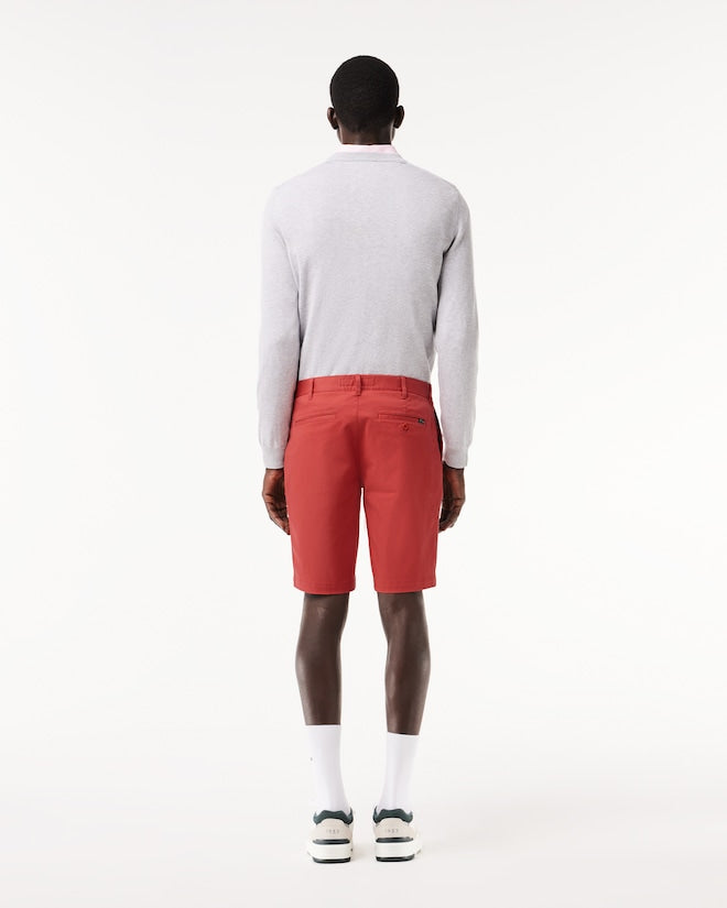 Lacoste Men's Slim Fit Stretch Cotton Shorts
