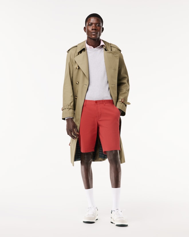 Lacoste Men's Slim Fit Stretch Cotton Shorts