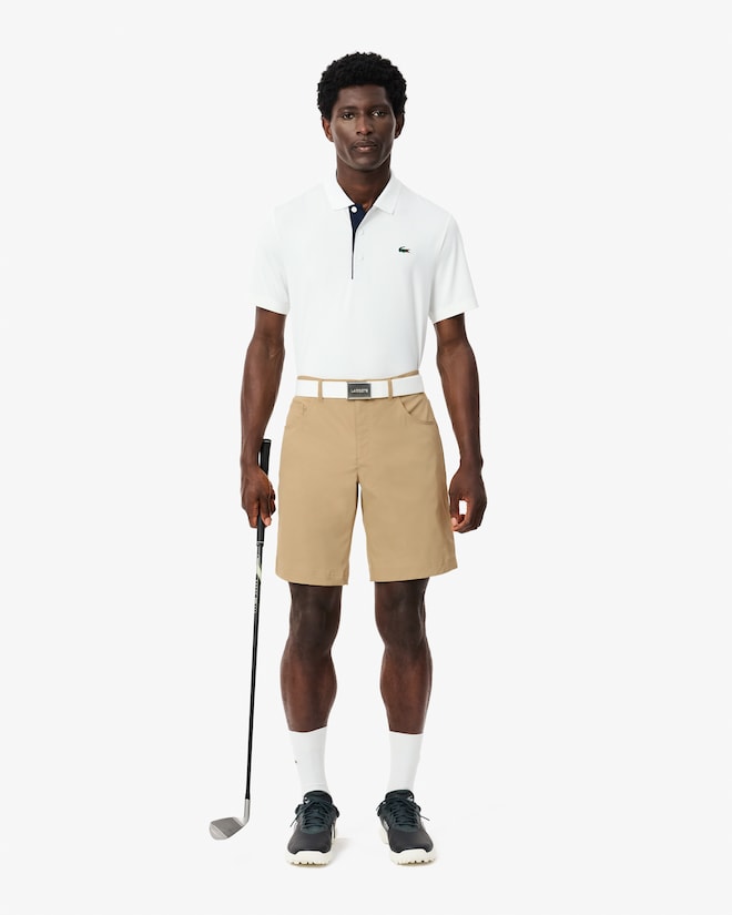 Lacoste Men's Multi-Pocket Ultra Dry Golf Shorts