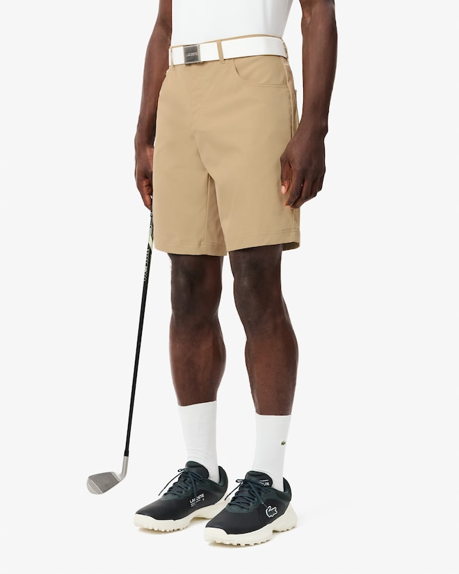 Lacoste Men's Multi-Pocket Ultra Dry Golf Shorts