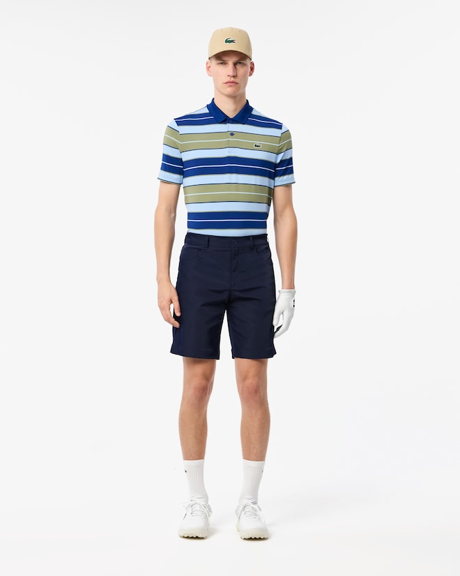 Lacoste Men's Multi-Pocket Ultra Dry Golf Shorts