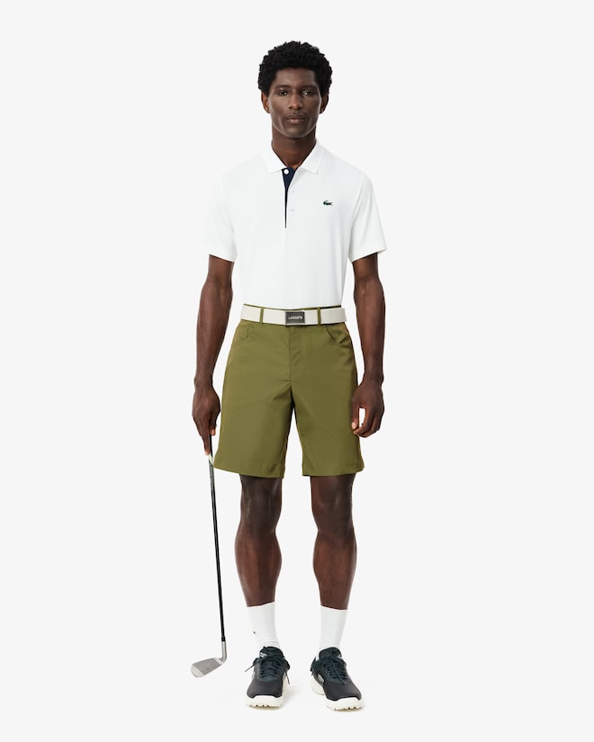 Lacoste Men's Multi-Pocket Ultra Dry Golf Shorts