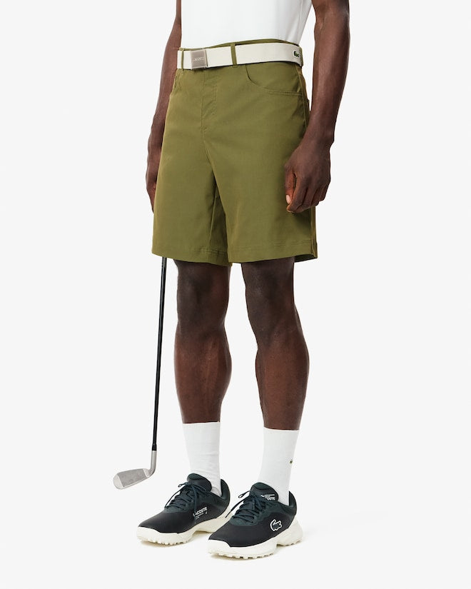 Lacoste Men's Multi-Pocket Ultra Dry Golf Shorts