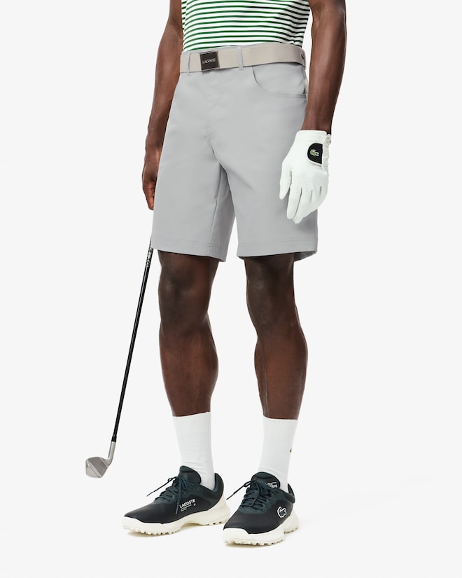 Lacoste Men's Multi-Pocket Ultra Dry Golf Shorts