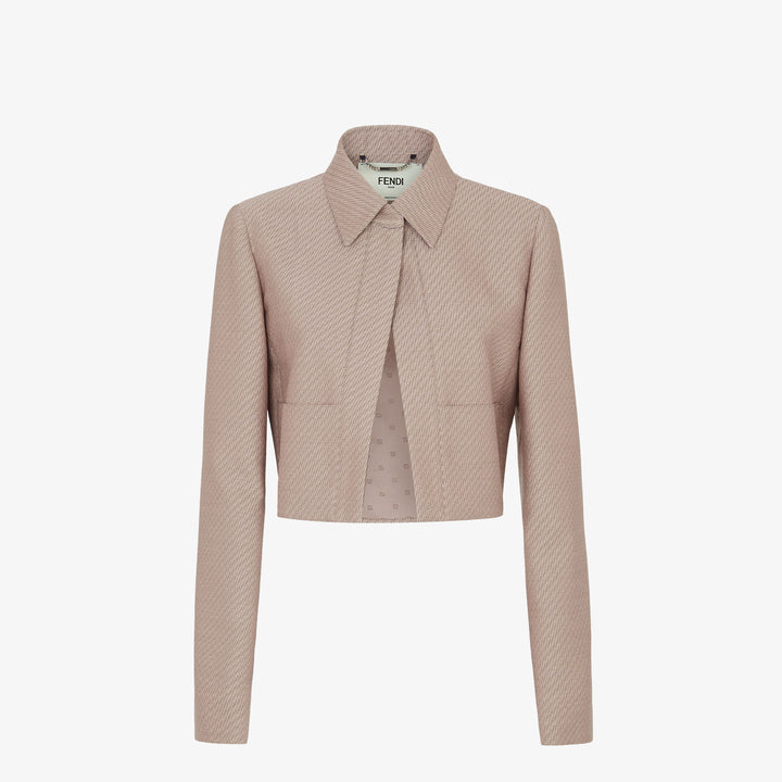 Fendi Brown FF wool jacket