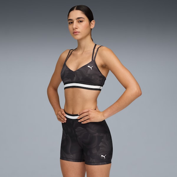 PUMA Floral Ribbon Women's Low-Support Bra