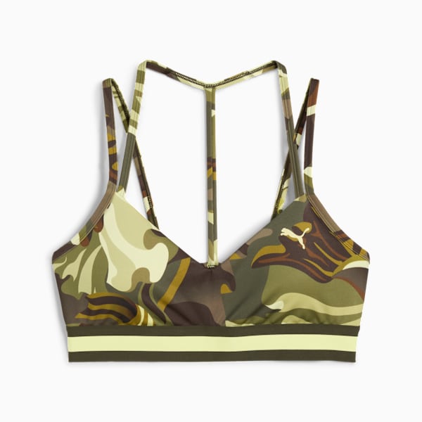 PUMA Floral Ribbon Women's Low-Support Bra