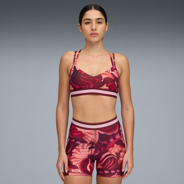 PUMA Floral Ribbon Women's Low-Support Bra