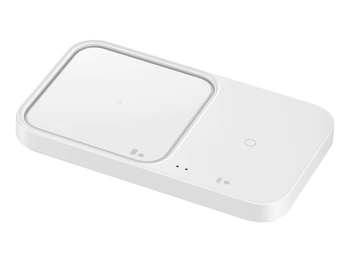 Samsung 15W Wireless Charger Duo with Travel Adapter, White