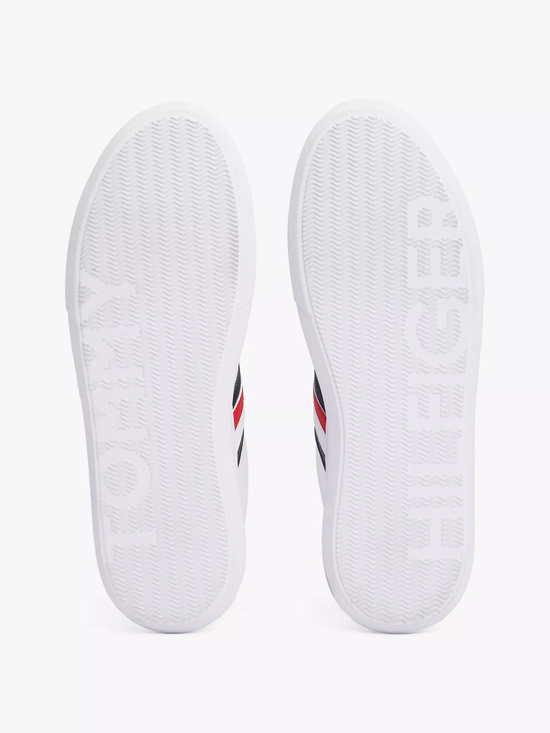 Tommy Hilfiger Stripe Leather Cupsole Sneaker