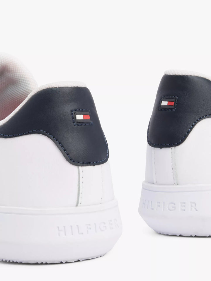 Tommy Hilfiger Stripe Leather Cupsole Sneaker