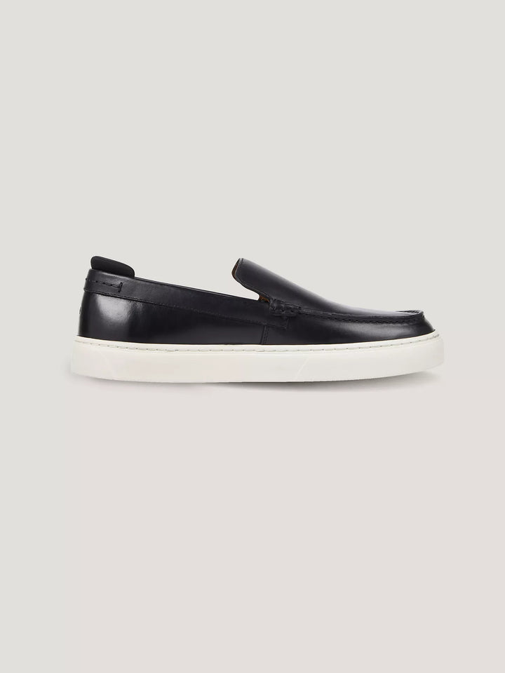 Tommy Hilfiger TH Logo Leather Loafer Sneaker