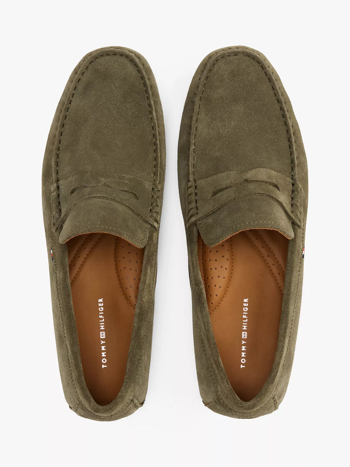 Tommy Hilfiger Suede Driving Loafer