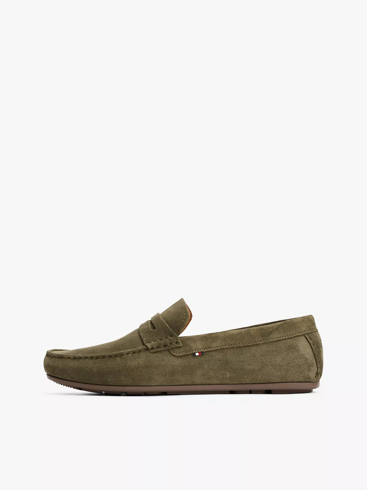 Tommy Hilfiger Suede Driving Loafer