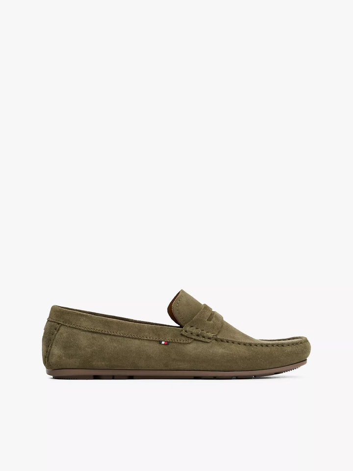 Tommy Hilfiger Suede Driving Loafer
