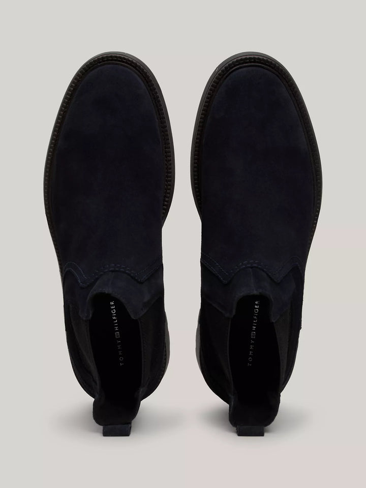 Tommy Hilfiger Tommy Flag Suede Chelsea Boot