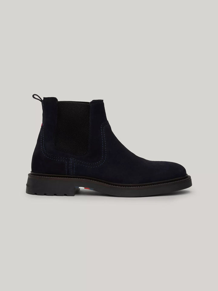 Tommy Hilfiger Tommy Flag Suede Chelsea Boot