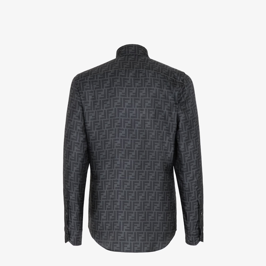 Fendi  Shirt Gray silk shirt