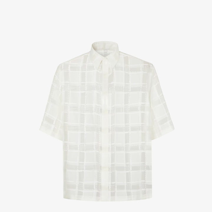 Fendi Shirt White organza shirt