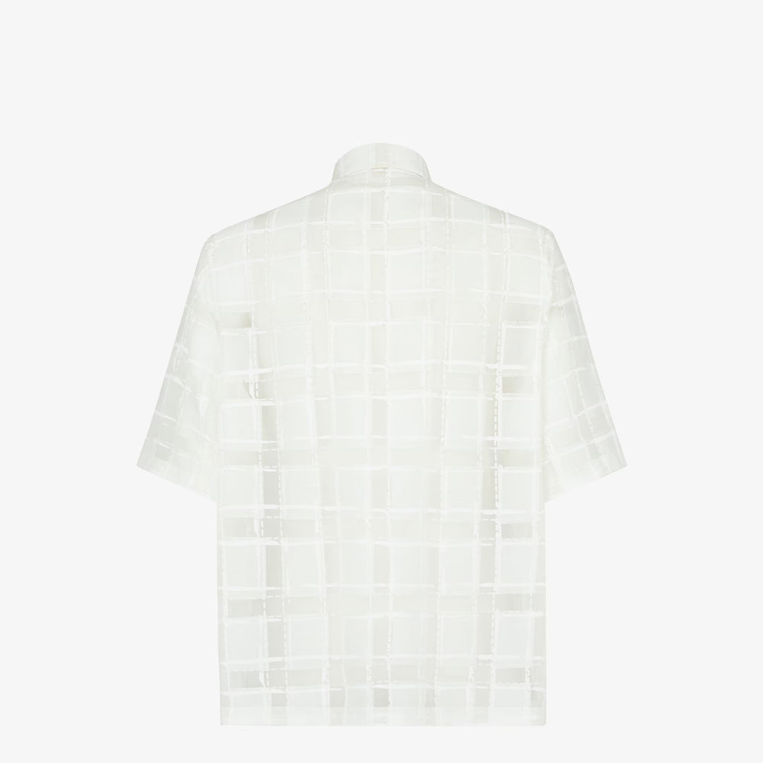 Fendi Shirt White organza shirt