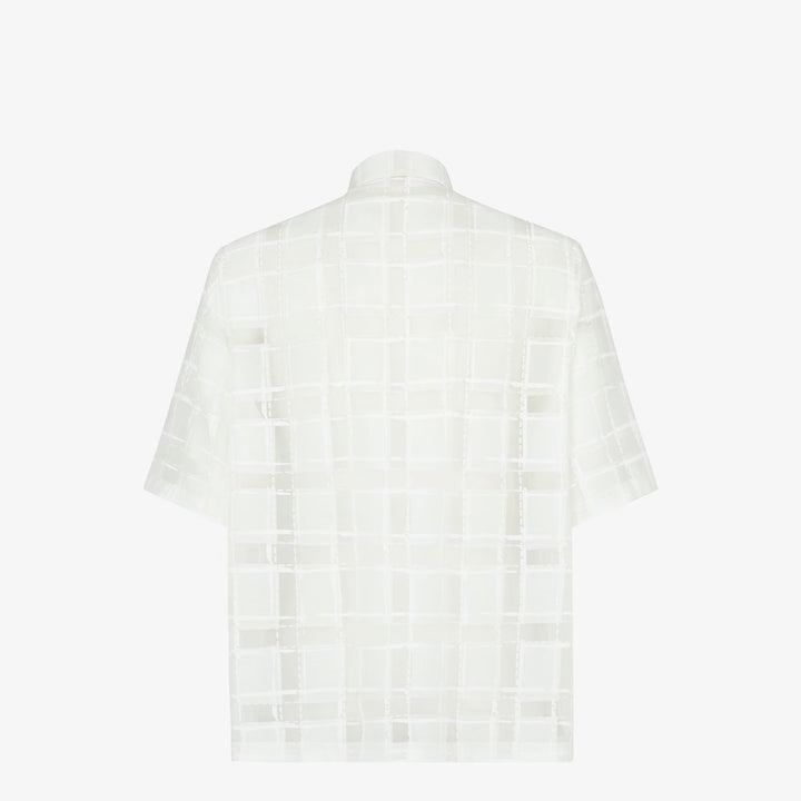 Fendi Shirt White organza shirt
