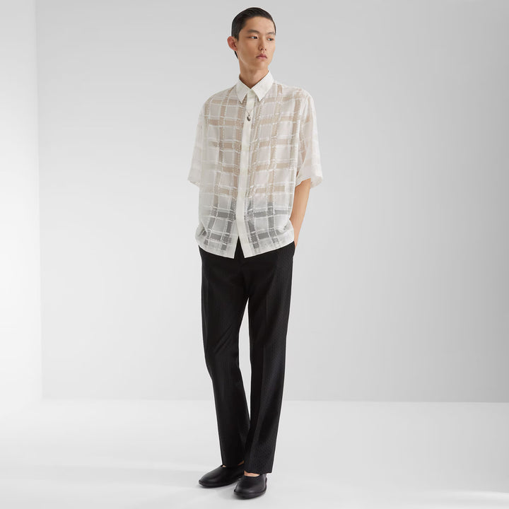 Fendi Shirt White organza shirt